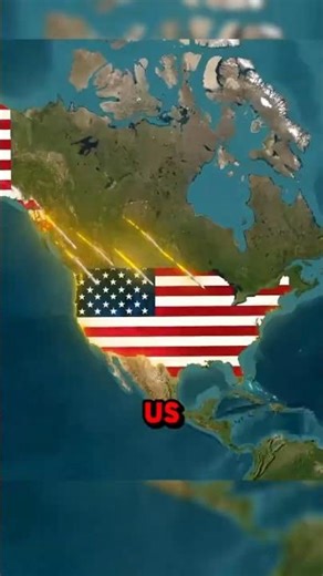 How Far Can North Korea Actually Reach #shorts #icbm #maps