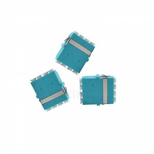 [Hot Item] Kexint LC Quadruple FTTH Multi Mode Om3 Aqua 4 Core Optic Connector Fiber Optical Adaptor