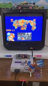 Street Fighter II The World Warrior - Chun-Li #streetfighter #snes #retrogaming #nostalgia #chunli | SortiGames