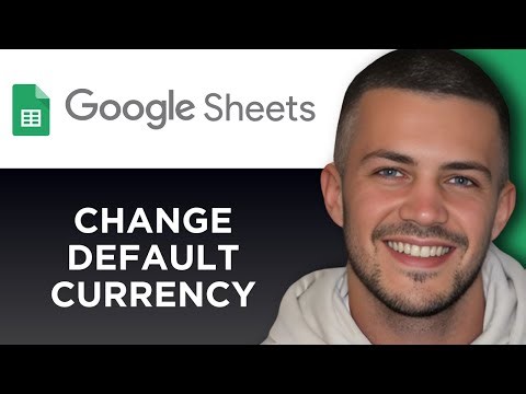 How To Change Default Currency Symbol in Google Sheets (Step By Step)