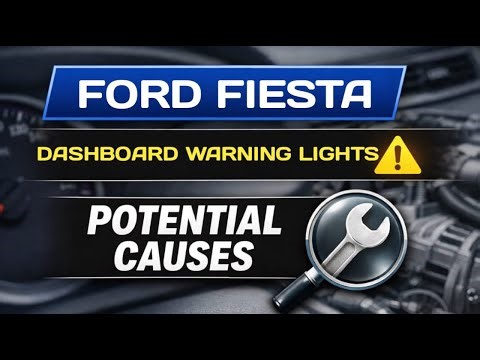 Ford Fiesta Dashboard Warning Lights – What They May Indicate