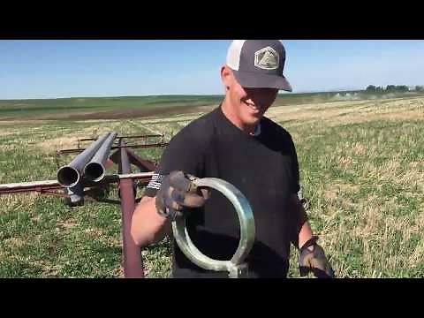 Family Farm - Laying Irrigation Pipe