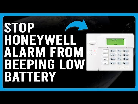 How To Stop Honeywell Alarm From Beeping Low Battery (Silence/Stop Low Battery Alert On Honeywell)