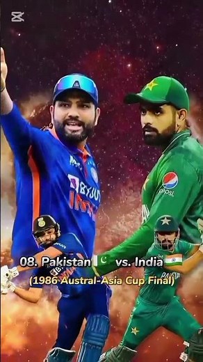 Top 10 Greatest Cricket Matches of All Time 🏏🔥 | Unforgettable Cricket Moments