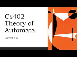 Cs402 short lecture 13 (Examples of Kleene’s theorem part III (method 1, method 2)
