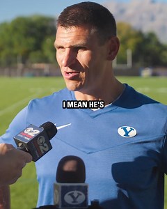 GAME WEEK — Baylor post practice interviews | Coach Poppinga | BYU Football