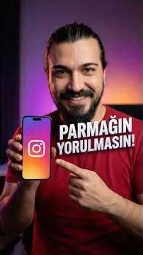 Parmağın Yorulmasın! | Instagram Reels Kaydırma Derdine Son! #shorts #instagram #reels #autoscroll