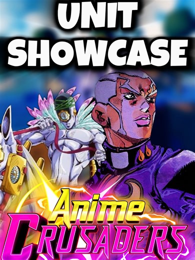 PUCCI ANIME CRUSADERS UNIT SHOWCASE #roblox #foryoupage #gaming #foryou #fypp #viral #anime #foryouu #towerdefense #fyp #animecrusader