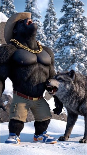 Koda Teaches a Wolf How to Howl Correctly