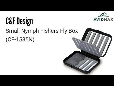 C&F Design Small Nymph Fishers Fly Box (CF-1535N) Review | AvidMax