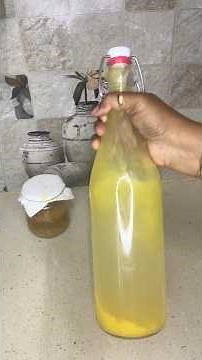 🌿 Homemade Ginger Bug + Orange-Flavoured Probiotic Drink 🍊 | Easy Fermented Starter Recipe