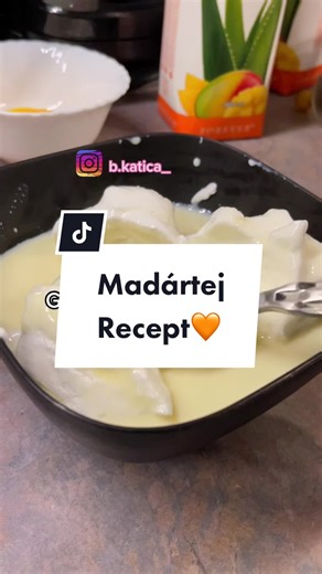 Gyors és egyszerű Madártej recept - Mentsd el a videót! 🧡