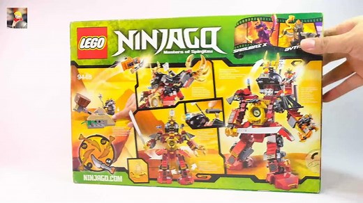 乐高搭建：乐高幻影忍者9448萨姆拉机械评测