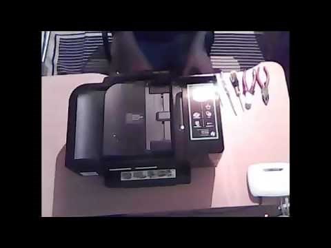 HP Officejet 6500A print/scan/copy/fax disassembly