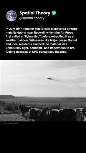 Roswell 1947 - The Wreckage That Shouldn’t Exist