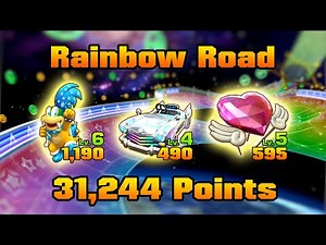 Mario Kart Tour — Space Tour ～ Rainbow Road ～ 31,244 Points