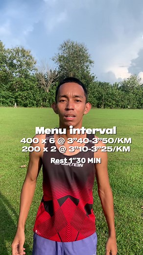 Lari 3km 12 Menit: Interval Training Hari Ke-2