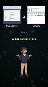 Choose SQL Server or MySQL? #sqlserver #mysql #programming #database #cuongit