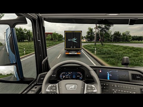 4K Realistic Ultra Graphic MAN TGX |Euro Truck Simulator 2 1.57 Snowymoon Mod Gameplay 2026
