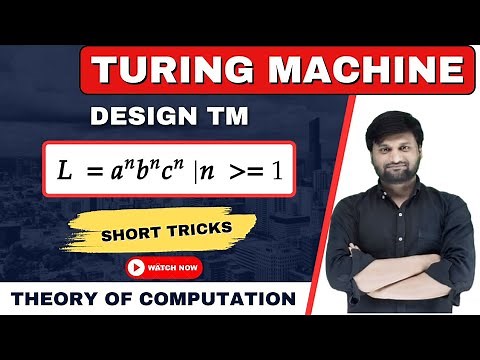 Turing Machine for a^nb^nc^n | Design Turing Machine | Short Tricks with solved Examples| TOC | FLAT