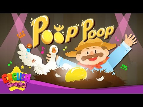 Poop-poop - The Goose that laid the Golden Eggs- Fairy Tale Songs For Kids by English Singsing