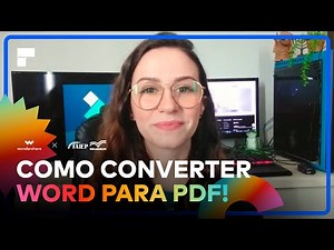 Como CONVERTER PDF em DOCUMENTO WORD (FÁCIL e RÁPIDO) | Projeto Back to School