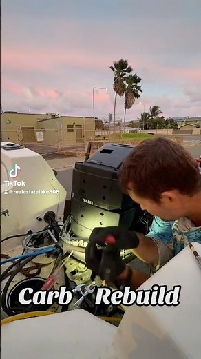 150HP Yamaha Outboard Carb Rebuild #diy