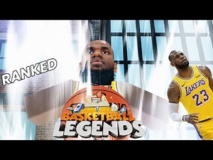 LEBRON JAMES destroys RANKED lobbies... (Roblox Basketball Legends)