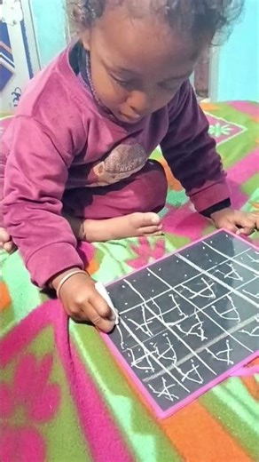 write the alphabet🔡 learning to ABCD 🔡 #cutebaby #letter