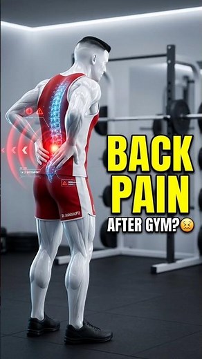 Back Pain After Gym? Try These 3 Rehab Exercises! 🔥