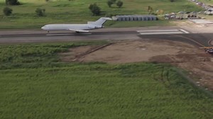 19K views · 445 reactions | Aerial Vantage Point of UTT 727 Landing at UTT Aviation Campus at Camden, Couva. | UTT - The University of Trinidad and Tobago | Facebook