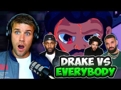 DRAKE DISSES KENDRICK, RESPONDS TO J. COLE!! | Rapper Rects to Make Them Pay (FIRST REACTION)