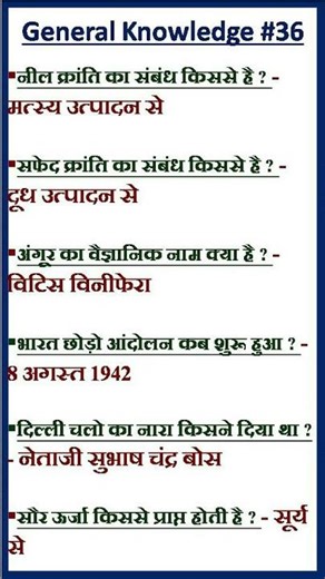 General Knowledge #36 General Knowledge Questions Answers #knowledge #shorts