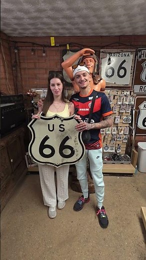 Traveling all the Way from France to See Route 66 in Seligman Arizona