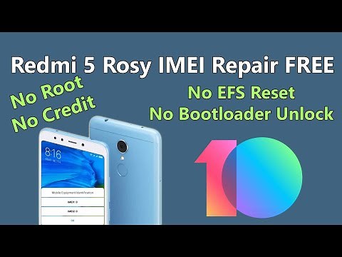 Xiaomi Redmi 5 Rosy IMEI Repair Direct Without Credit Free