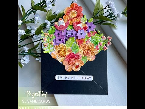 Spellbinders Envelope of Wonder Card