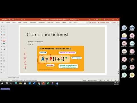 DSC1630 Financial Mathematics Chapter 3 Compound Interest