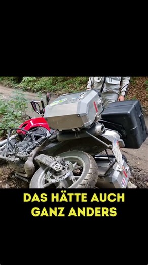 Fast den Abhang runter