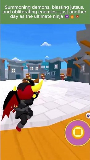 Ninja Hands 2 - Jutsus and summoning a colossal demon—all in a day's work for the ultimate ninja 😈🔥💥