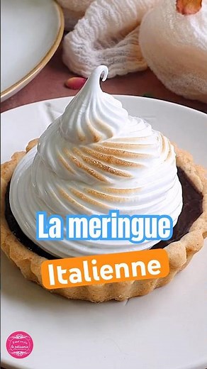 La meringue italienne inratable #recette #patisserie #meringue