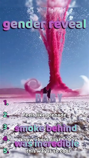 Ranking the Most Emotional Gender Reveals