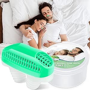 Anti Snoring Devices,Snoring Solution Effective Stop Snoring Sleep Aid Snore Reducing Aid for Women Men,Anti Snore Nose Vents Plugs Comfortable Nasal to Relieve Snore Better Sleep 2023 New