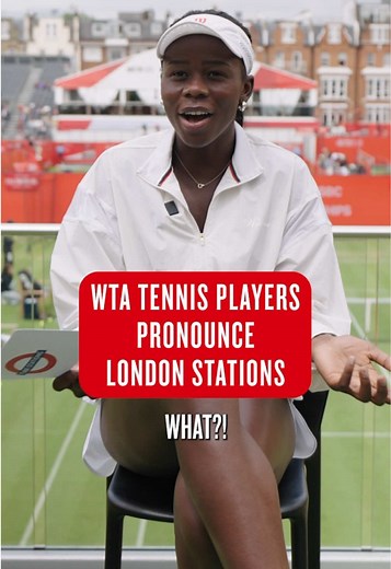 WTA Tennis Stars vs London Underground Names: Tottenham Reaction