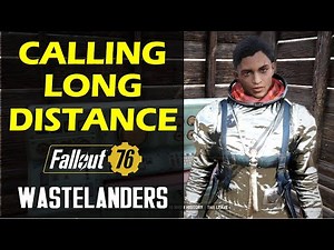 Calling Long Distance: Find Deep Sleep Experiment Holotape | Ally Mission | Fallout 76 Wastelanders