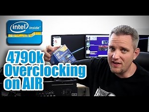 Overclocking the Intel 4790k with the MSI Z97 MPower on air!