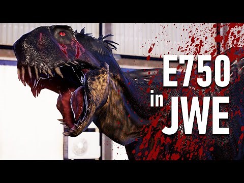 E750 Scorpius Rex in Jurassic World Evolution | Camp Cretaceous mods for JWE