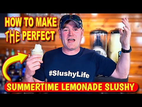 How To Make The Best Lemonade Slushy | Summertime Lemonade Slush