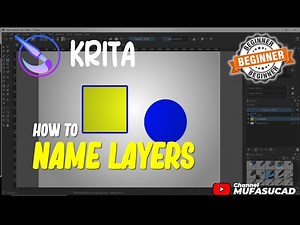 How To Name Layers In Krita