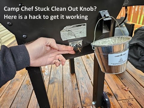 Camp Chef Stuck Clean Out? Quick Easy Fix & Hack to get it working, also a look inside the smoker