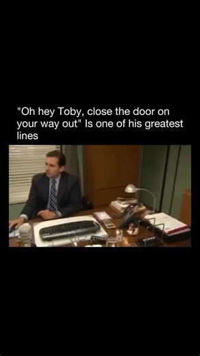 Bloopers & Behind The Scenes on Instagram: "In The Office, the long-running gag between Michael Scott and Toby Flenderson is one of the show’s most iconic dynamics. Michael, played by Steve Carell, openly despises Toby because he represents HR, rules, and corporate authority—everything Michael believes stands in the way of “fun.” Toby, portrayed by Paul Lieberstein, is quiet, awkward, and endlessly patient, making Michael’s exaggerated hatred even funnier. What makes the joke work is how one-sid